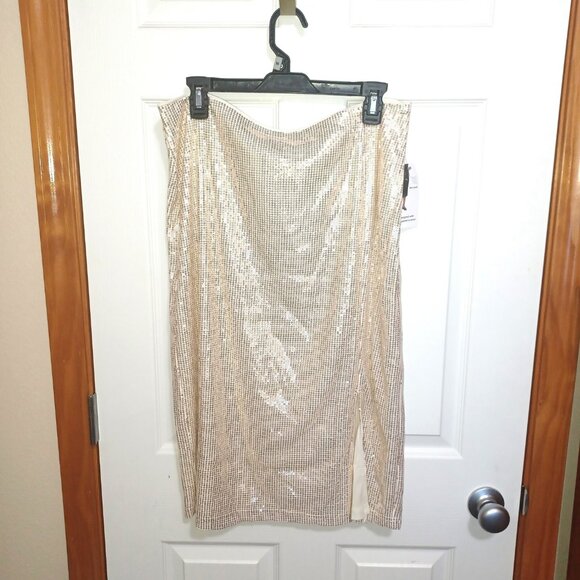 Sequin Midi Skirt NWT Medium - Picture 6 of 6
